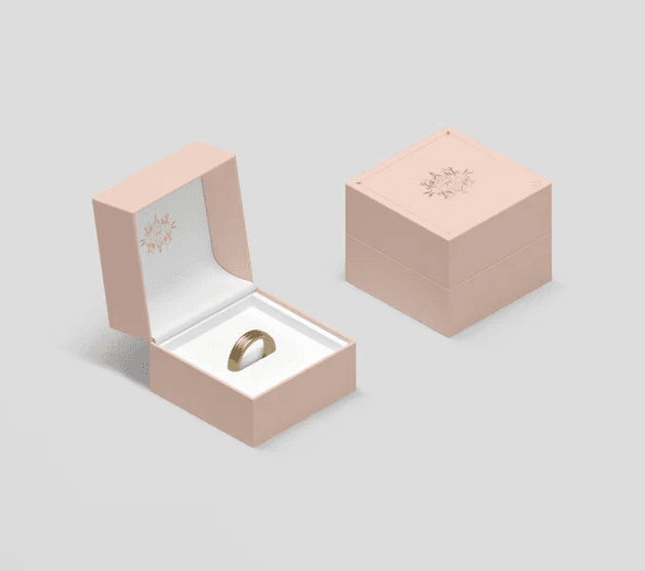 Open Branded Ring Box