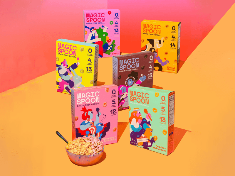 Colorful Cereal Box Main