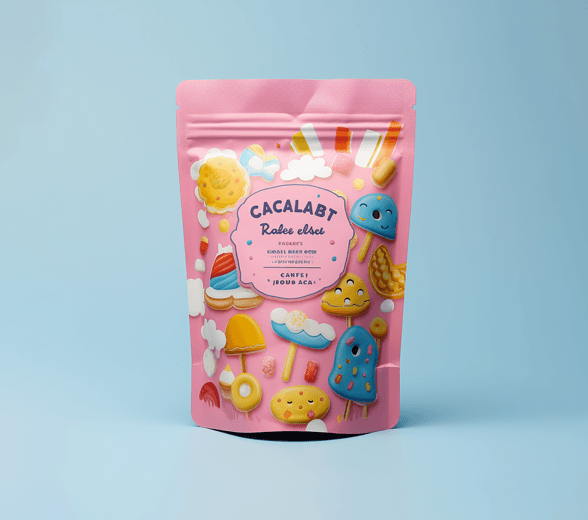 Set of Cotton Candy Packages