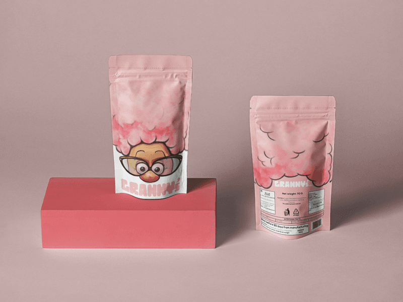 Cotton Candy Packaging Main