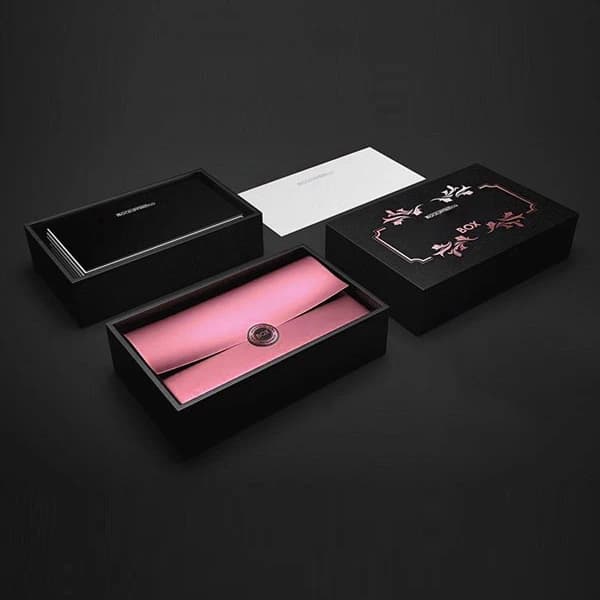 Elegant box packaging preview