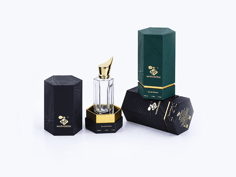 Custom Cosmetic Hexagon Boxes Main