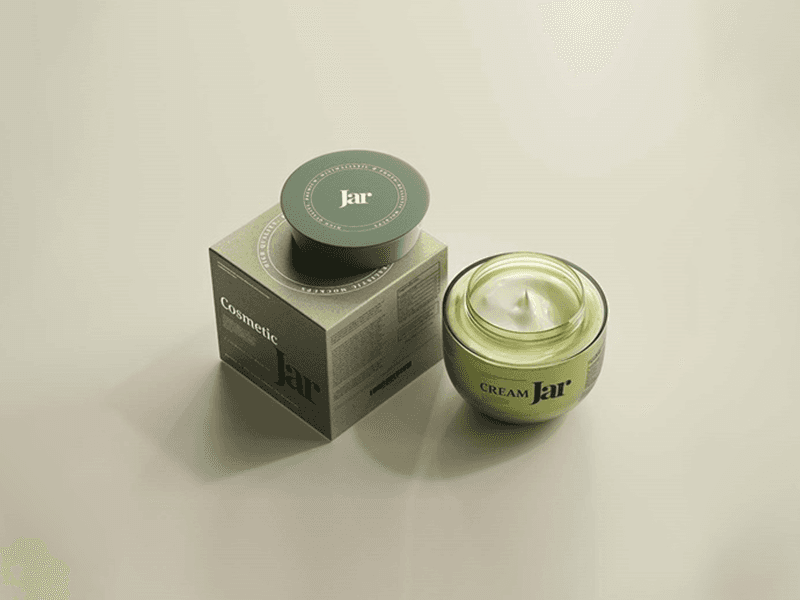 Custom Printed Cream Boxes Main