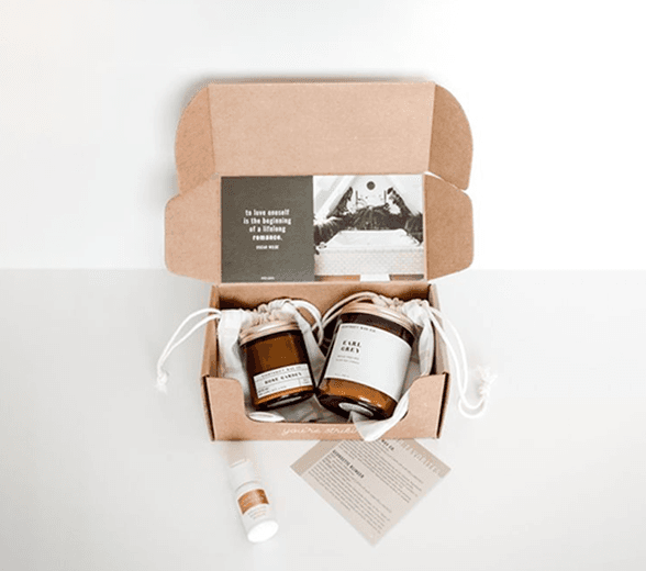 Set of Candle Shipping Boxes