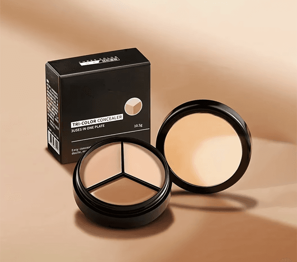 Side view of concealer box