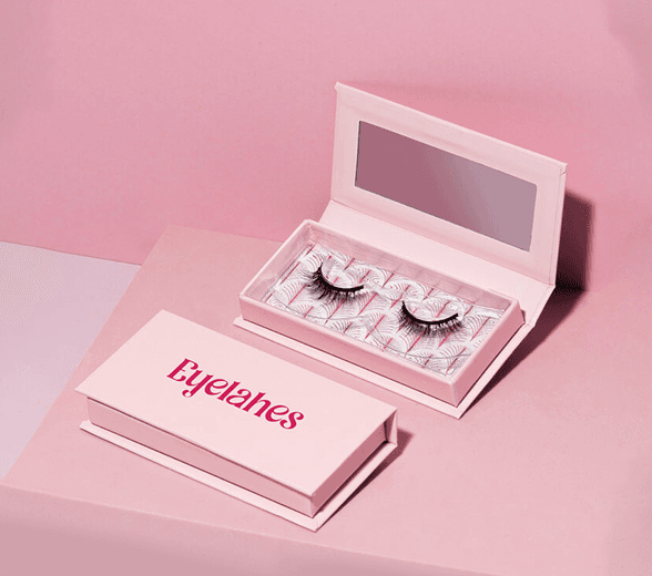 Custom luxury eyelash packaging preview