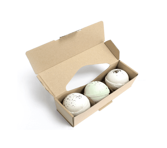Set of Custom Bath Bomb Boxes