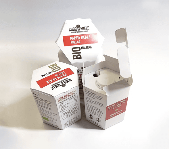 Set of Custom Cosmetic Hexagon Boxes