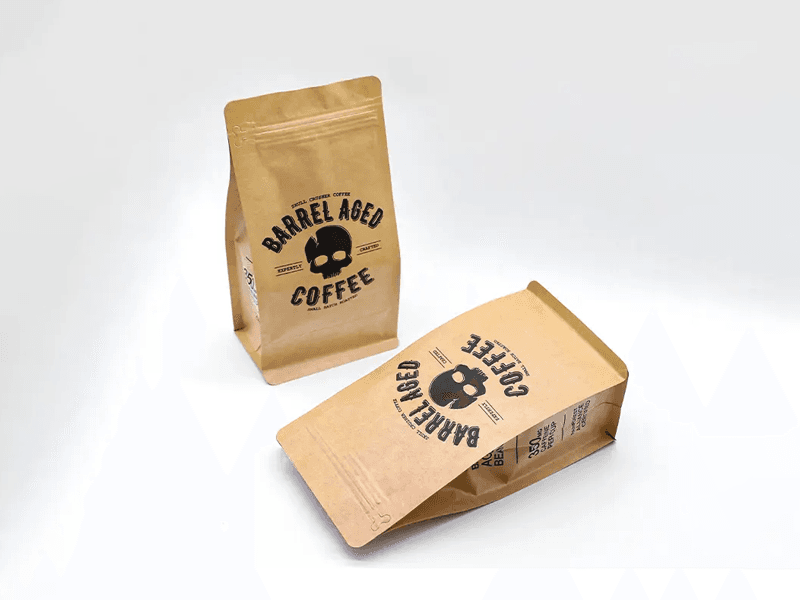Flat Bottom Coffee Bags Main