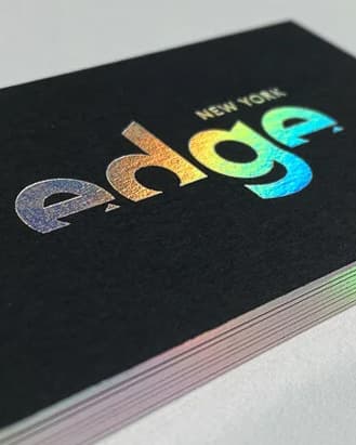 Holographic Foiling