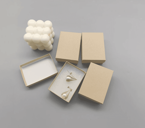 Set of Kraft Jewelry Boxes