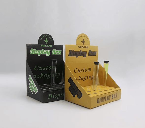 Open Pre Roll Display Box