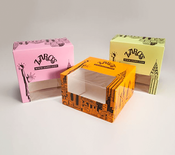Set of Small Cake Boxes