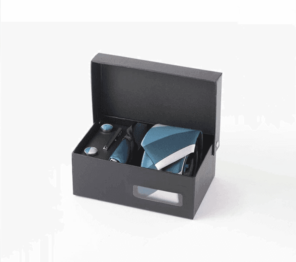 Open Tie Box with tie