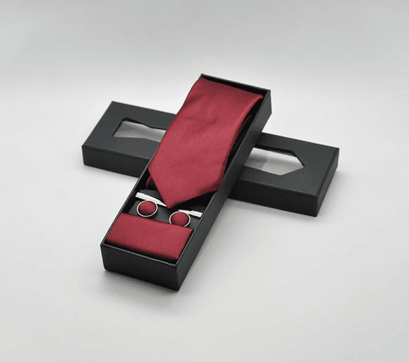 Open Tie Box with tie