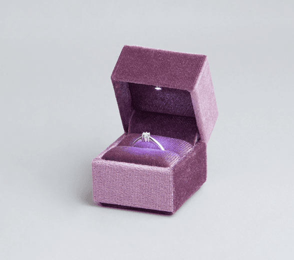 Velvet Box with jewelry insert