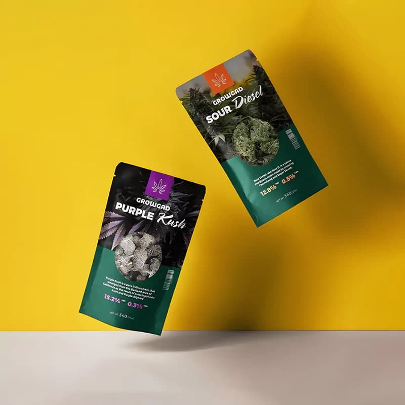 Weed Mylar Bags main view