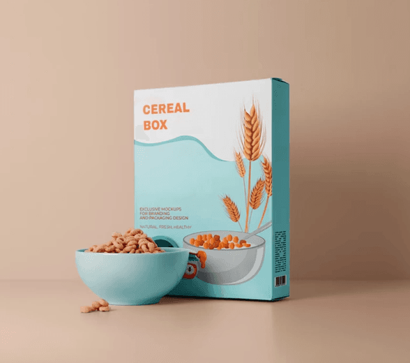 Custom Seal-End Cereal Boxes